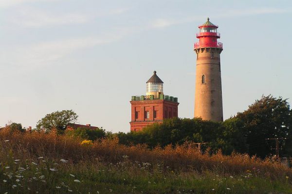 Familienurlaub an der Ostsee auf Rügen – wandern am Kap Arkona im Norden von Deutschlands größter Insel