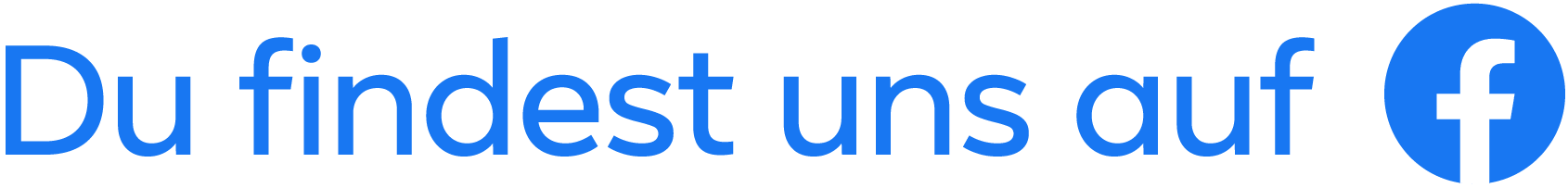 Logo Facebook – Du findest uns auf
