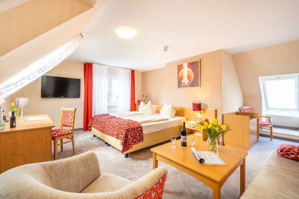 Suite mit Meerblick - Appartement im Centralhotel Binz auf der Insel Rügen