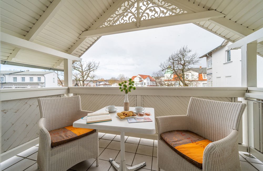 Zwei-Raum-Appartement mit Balkon in der Villa Mona Lisa im Ostseebad Binz auf Rügen
