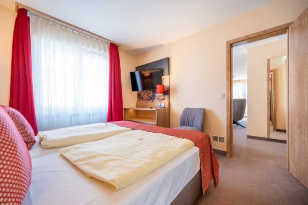 Schlafzimmer-Suite im Centralhotel Binz auf der Insel Rügen