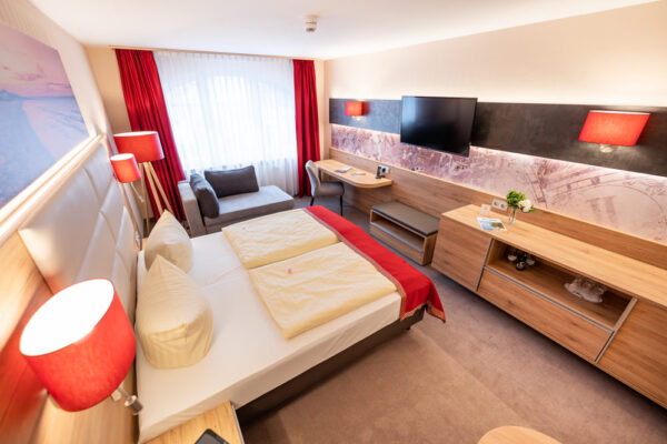 Centralhotel-Doppelzimmer im Ostseebad Binz auf Rügen buchen